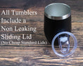 Load image into Gallery viewer, Wine tumbler sliding lid