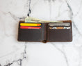 Load image into Gallery viewer, Leather Bifold Wallet Gifts for Him