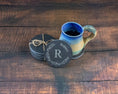 Load image into Gallery viewer, Engraved Personalized Slate Coaster