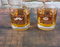 Load image into Gallery viewer, Personalized Whiskey Glass for Parents of the Bride or Parents of the Groom