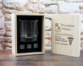Load image into Gallery viewer, Pharmacist Inspired Engraved Whiskey Glass