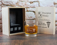 Load image into Gallery viewer, Pharmacist Inspired Engraved Whiskey Glass