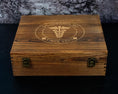 Load image into Gallery viewer, Doctor Gift - Personalized Engraved Whiskey Decanter and 4 Glasses in a Wood Box Set