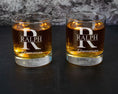 Load image into Gallery viewer, Groomsman Proposal Box Including 2 Whiskey Glasses and Whiskey Stones