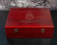 Load image into Gallery viewer, Pineapple - Home Closing Gift - Whiskey Decanter Engraved Wooden Box Gift Set