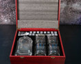 Load image into Gallery viewer, Retirement Gift Box - Engraved Whiskey Decanter Gift Set with 4 Glasses and Whiskey Stones