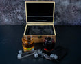Load image into Gallery viewer, Godparents Proposal - Whiskey and Wine Glass in Wood Gift Box