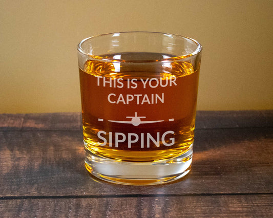 This is your captain sipping flying straight