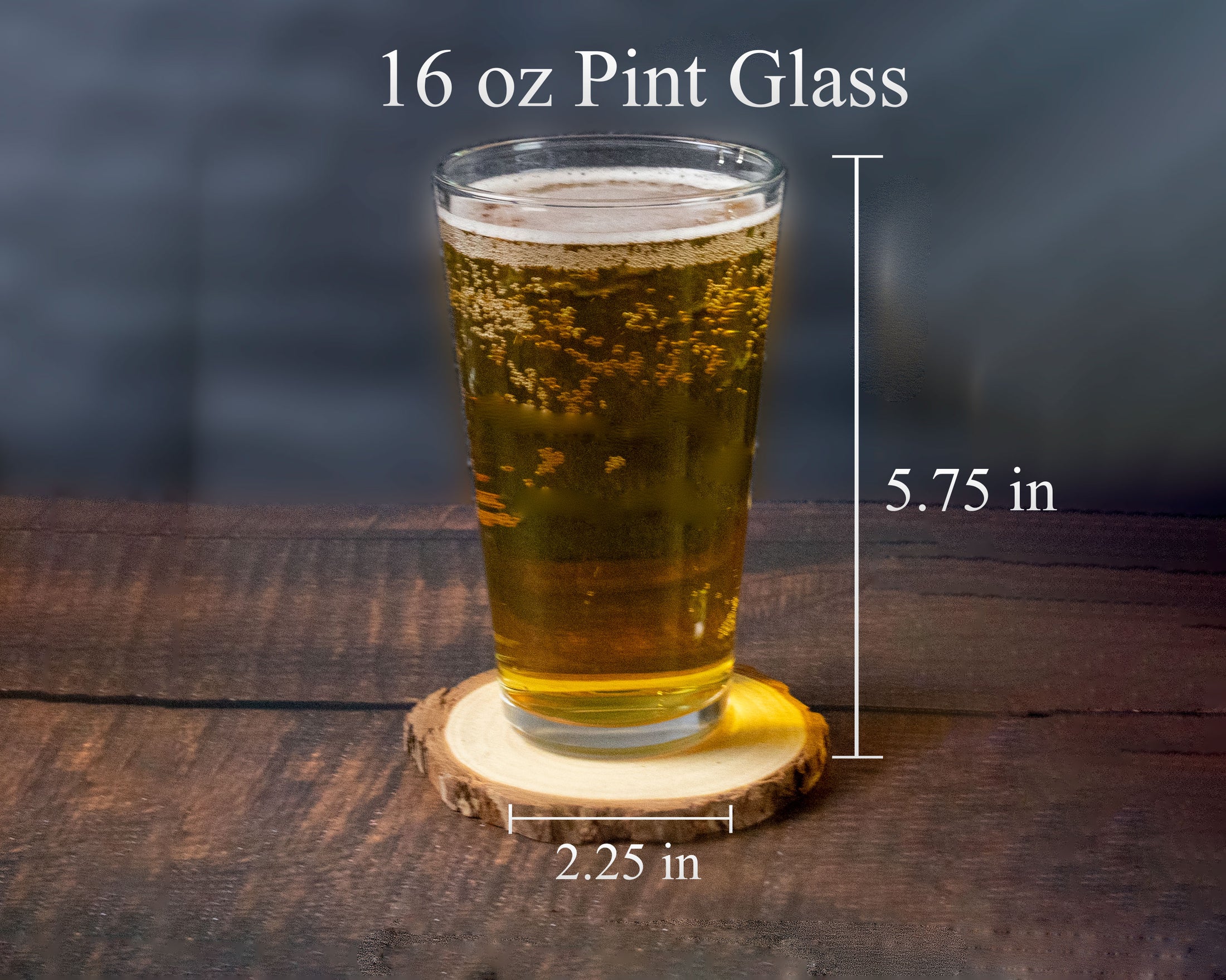 Pint glass measurements