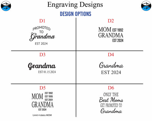 Grandma Wine Glass - Pregnancy Announcement